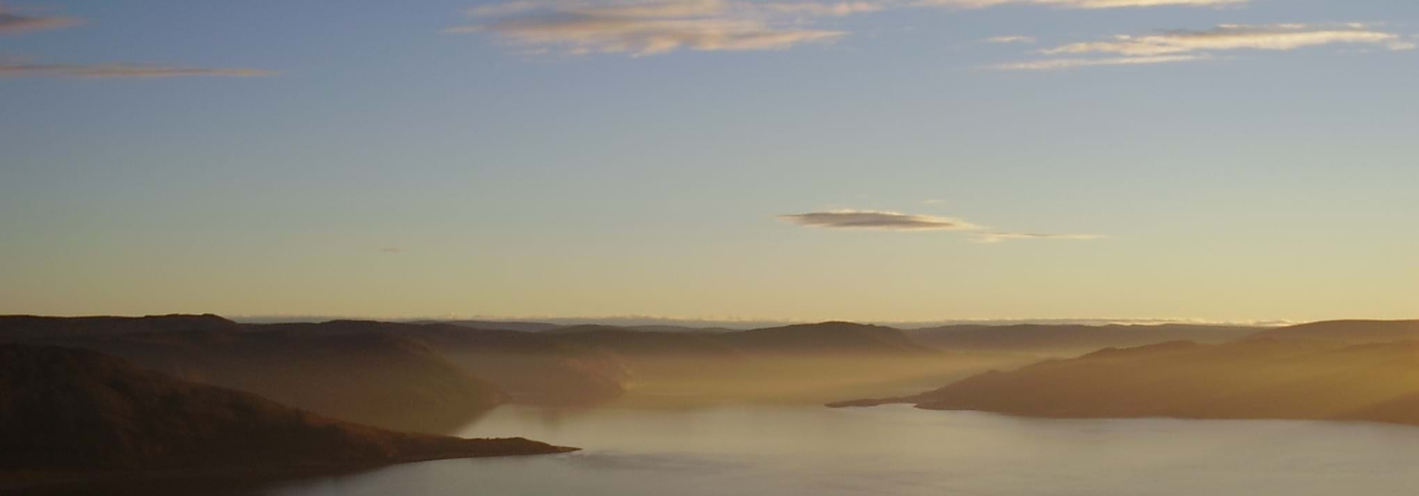 Sunset in northern Quebec, Canada